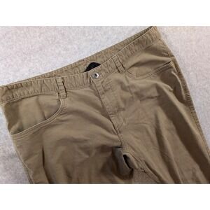The North Face Mens Khaki Green Chino Utility hiking  Canvas Pants Size 38